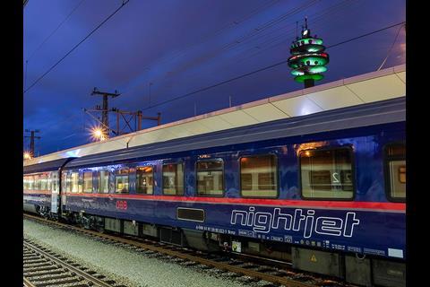 Siemens has supplied day coaches for ÖBB's Railjet inter-city fleet over recent years, and it is now set to supply overnight coaches for the Nightjet network too.